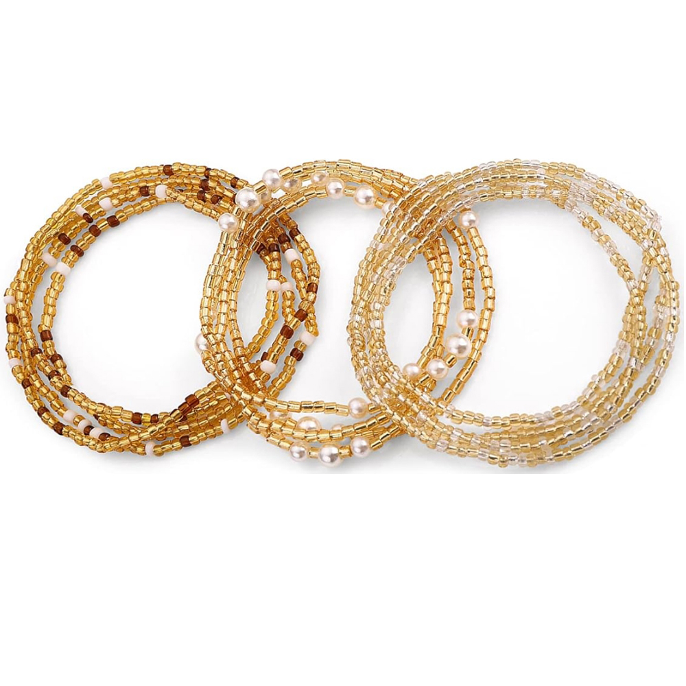 Qualiti Body Jewelry - Koraliki na talię dla kobiet, koraliki