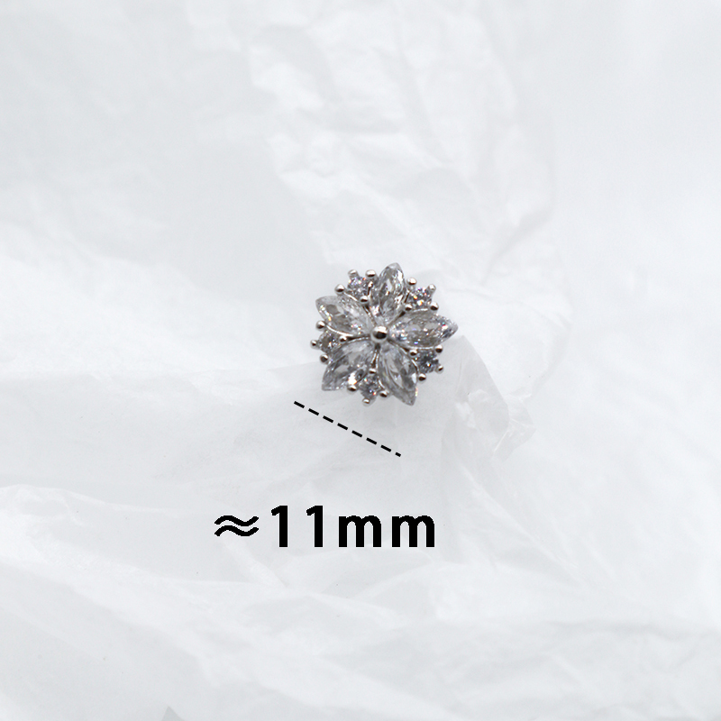 MIQIAO srebro 925 kwiat kolczy – Body Jewelry Trend recenzja i cena