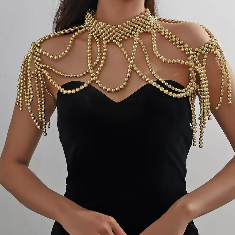 1 ZESTAW szal biżuteria na cia – Body Jewelry Dress recenzja i cena