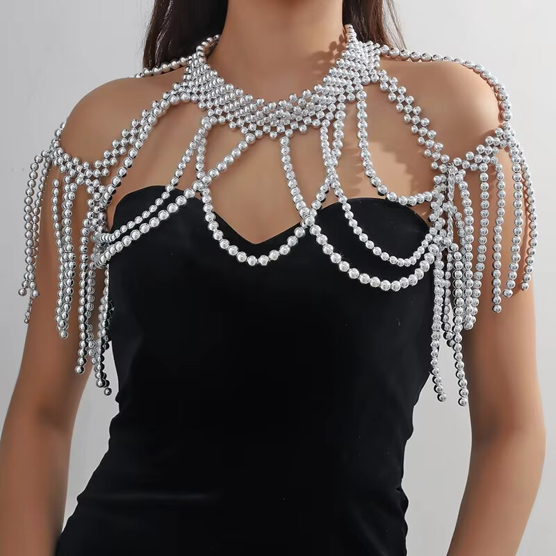 1 ZESTAW szal biżuteria na cia – Body Jewelry Dress recenzja i cena