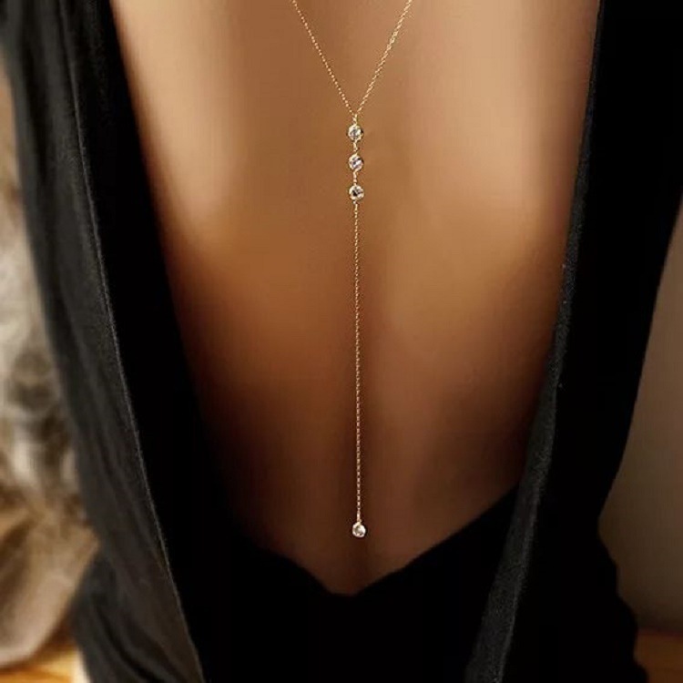 Nowy Seksowny Naszyjnik z Cyrk – Body Jewelry Dress recenzja i cena