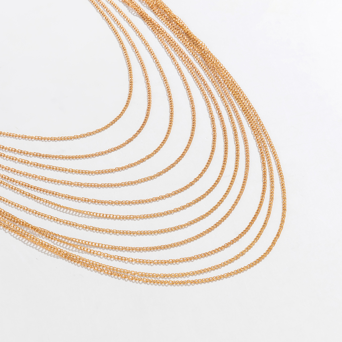 Klasyczny wielowarstwowy łańcu – Qualiti Body Jewelry recenzja i cena