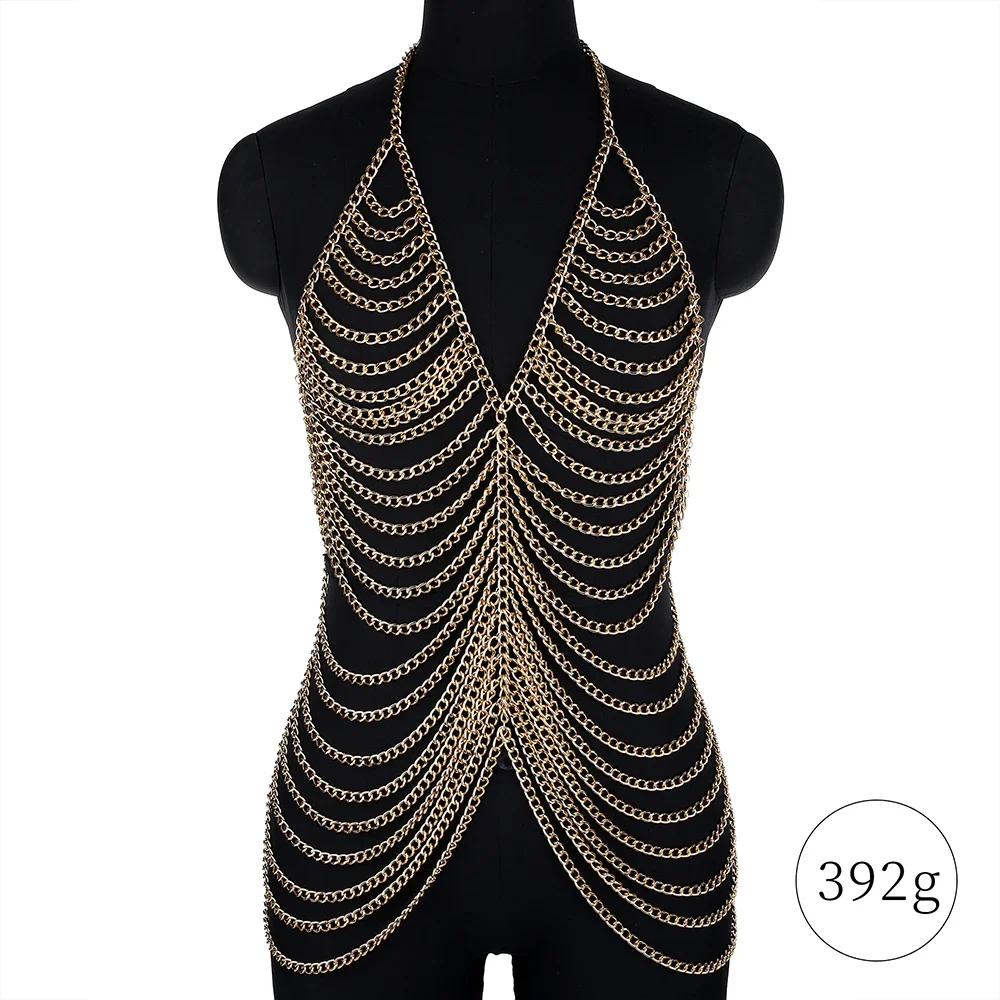 Seksowna metalowa łańcuszek su – Body Jewelry For Backless Dress recenzja i cena