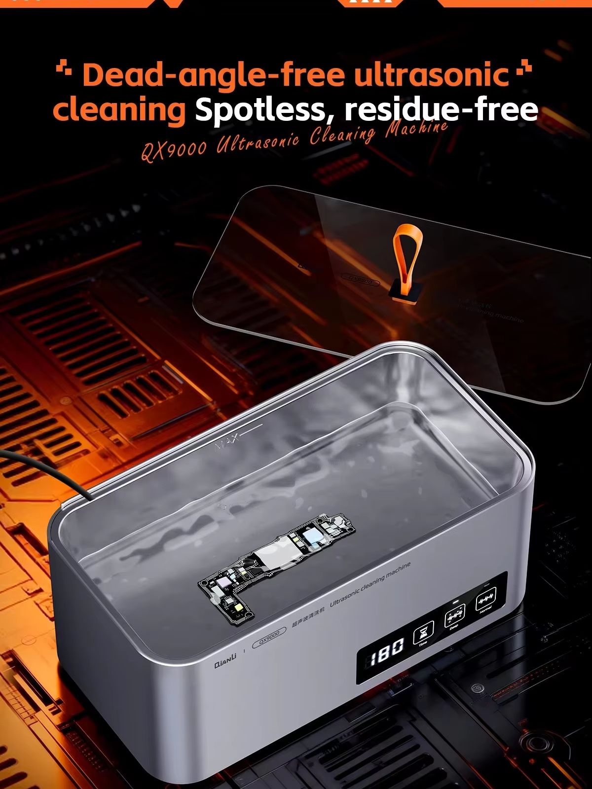 QIANLI QX9000 Myjka Ultradźwię – Body Jewelry Cleaner recenzja i cena