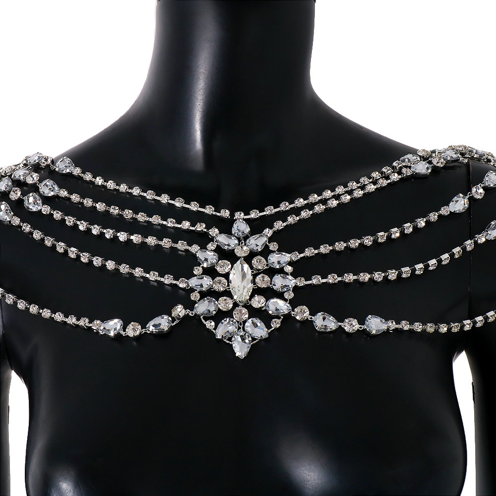 Boho kryształowy ślubny łańcus – Body Jewelry Dress recenzja i cena
