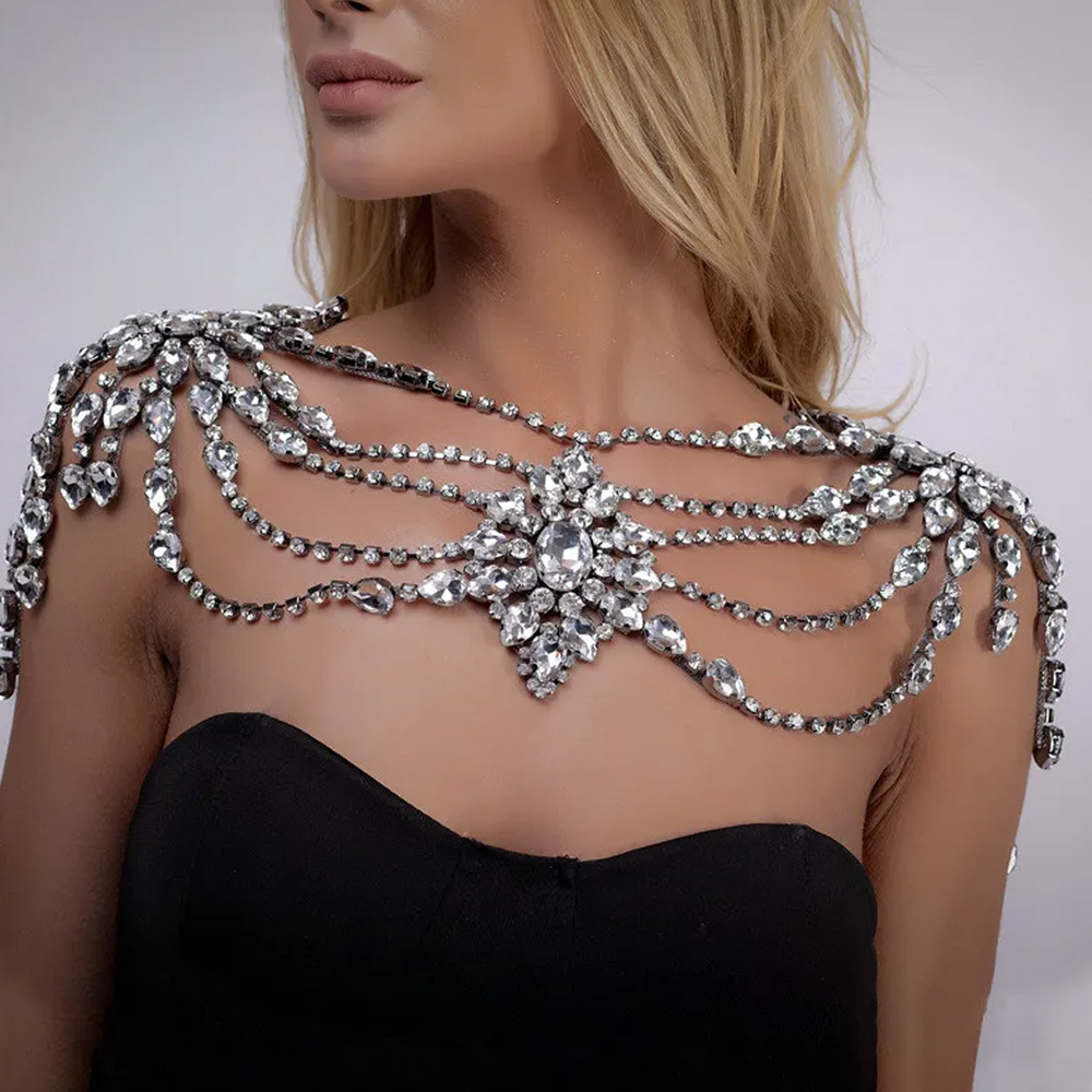 Boho kryształowy ślubny łańcus – Body Jewelry Dress recenzja i cena