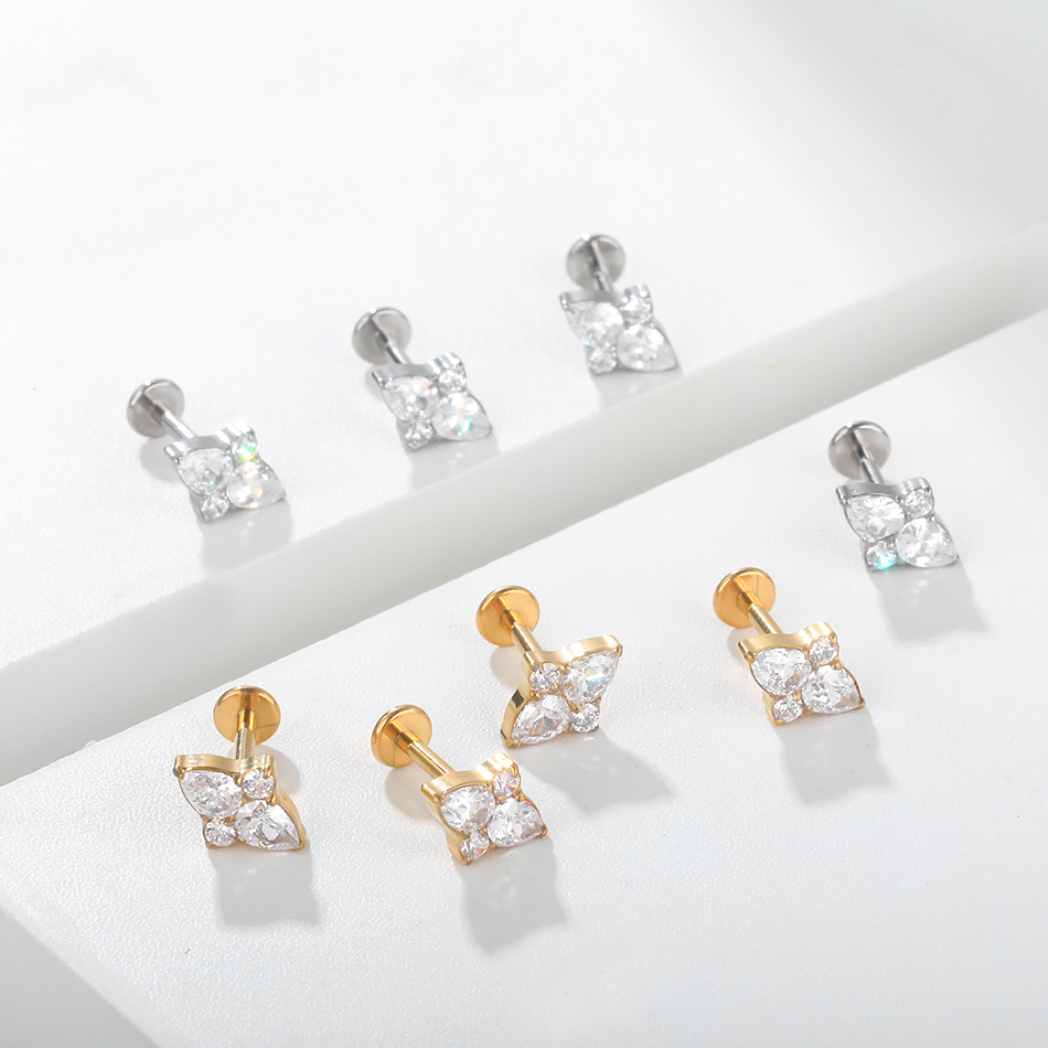 1 szt. Tytanowe kolczyki ze sz – Body Jewelry Trend recenzja i cena