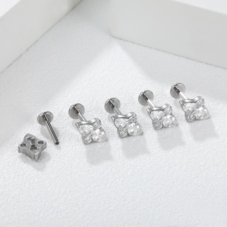 1 szt. Tytanowe kolczyki ze sz – Body Jewelry Trend recenzja i cena
