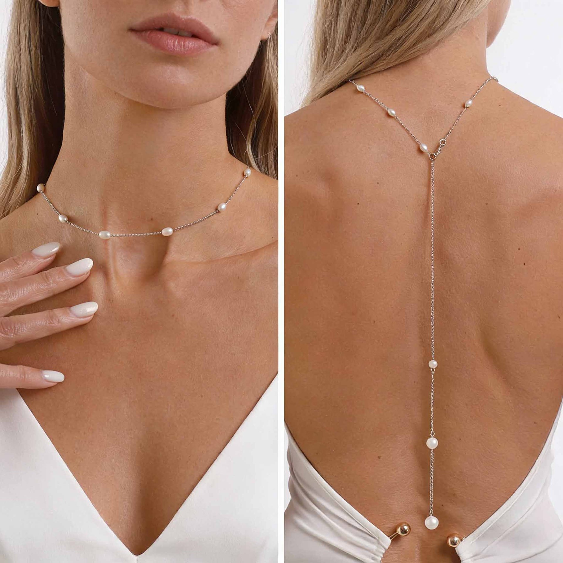 Elegancki naszyjnik na plecy z – Body Jewelry For Backless Dress recenzja i cena
