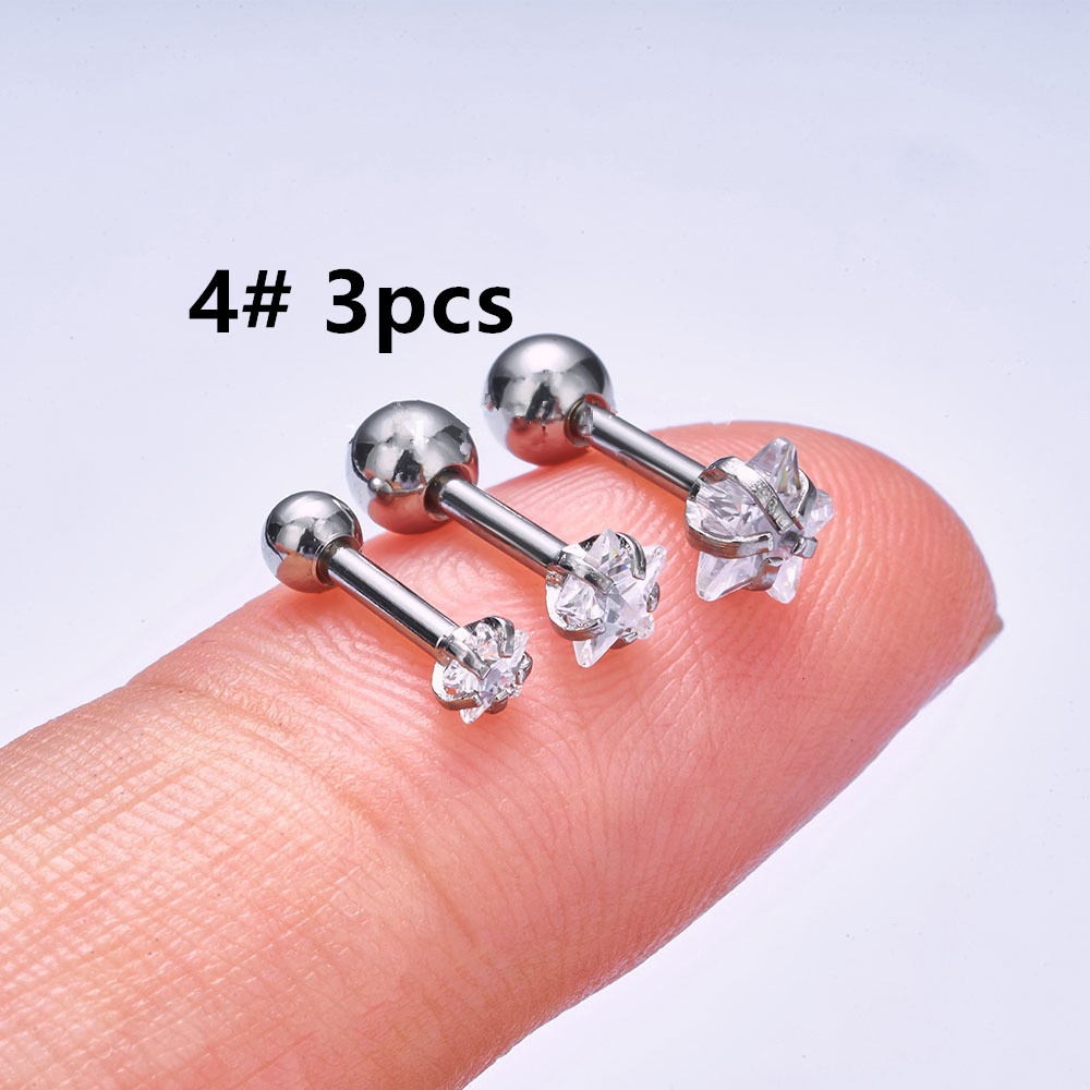 Helix Piercing Star Earrings W – Body Jewelry Trend recenzja i cena