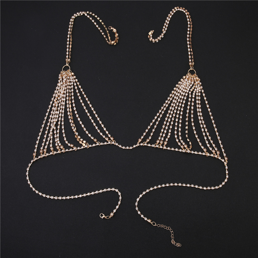 Lato Sexy błyszczący kryształ  – Body Jewelry Dress recenzja i cena