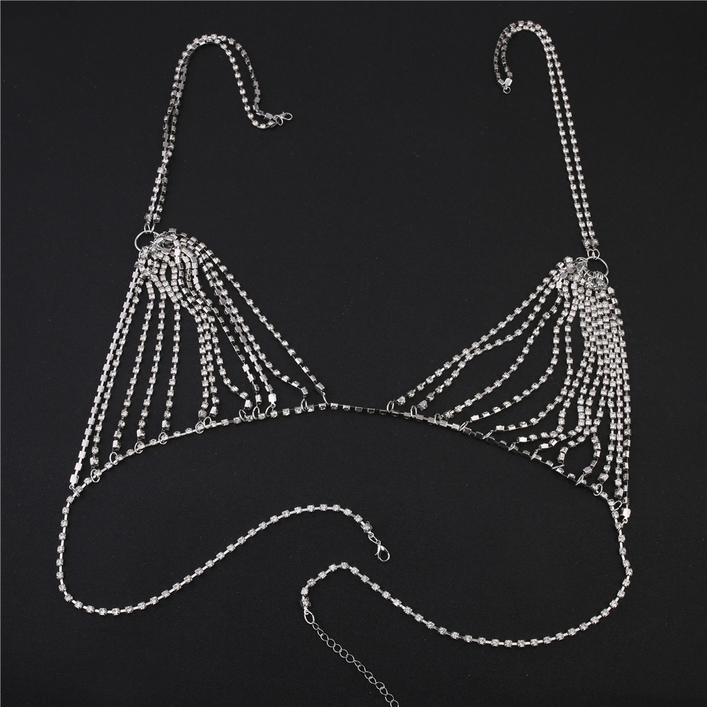 Lato Sexy błyszczący kryształ  – Body Jewelry Dress recenzja i cena