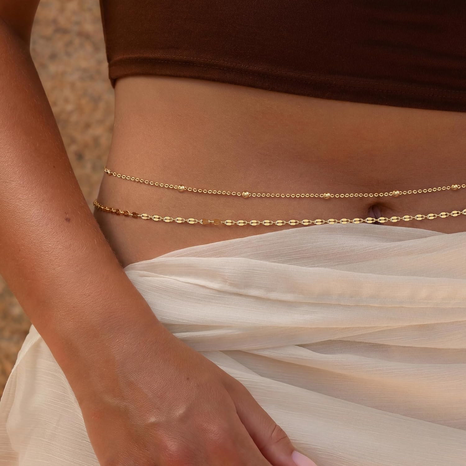 Pozłacany 14-karatowym złotem  – Qualiti Body Jewelry recenzja i cena