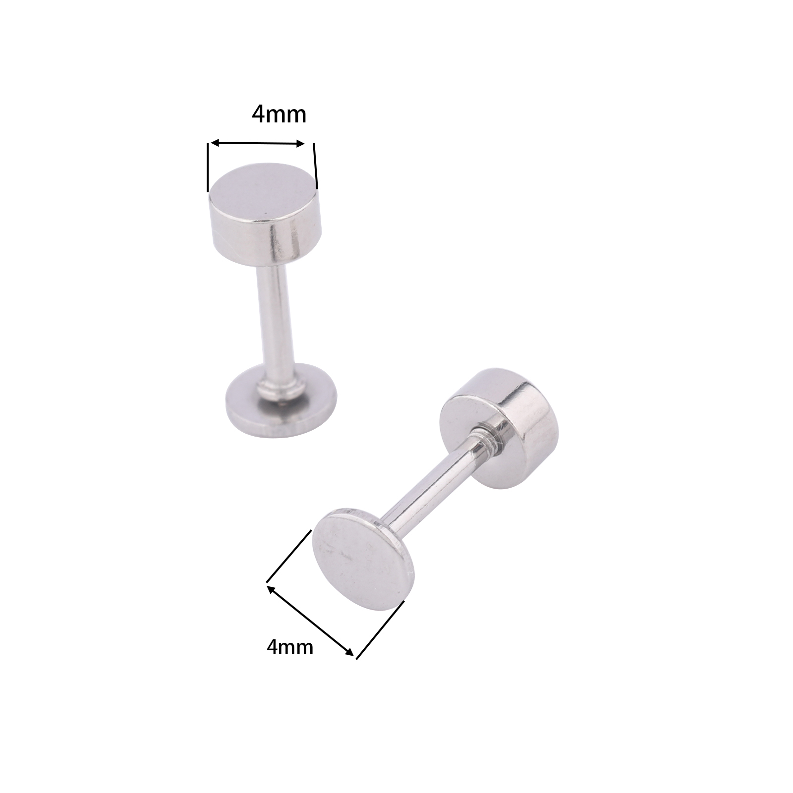 20 szt. Stal Nierdzewna 4mm Dy – Body Jewelry Top recenzja i cena